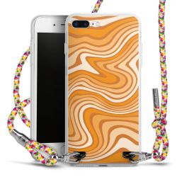 New Carry Case Transparent Stoff colourful/silber