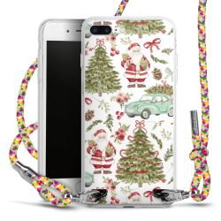 New Carry Case Transparent Stoff colourful/silber