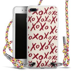 New Carry Case Transparent Stoff colourful/silber