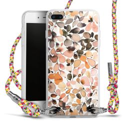 New Carry Case Transparent Stoff colourful/silber
