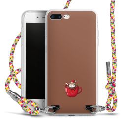 New Carry Case Transparent Stoff colourful/silber