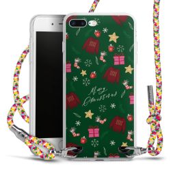 New Carry Case Transparent Stoff colourful/silber