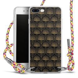 New Carry Case Transparent Stoff colourful/silber