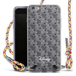 New Carry Case Transparent Stoff colourful/silber