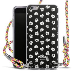 New Carry Case Transparent Stoff colourful/silber