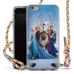 New Carry Case Transparent Stoff colourful/silber