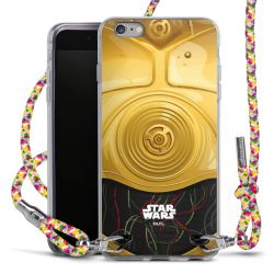 New Carry Case Transparent Stoff colourful/silber