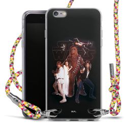 New Carry Case Transparent Stoff colourful/silber