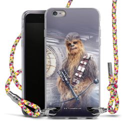 New Carry Case Transparent Stoff colourful/silber