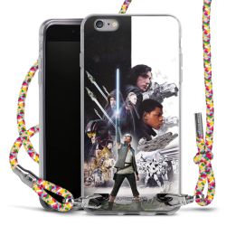 New Carry Case Transparent Stoff colourful/silber