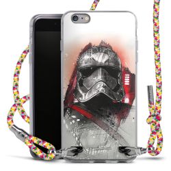 New Carry Case Transparent Stoff colourful/silber