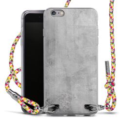 New Carry Case Transparent Stoff colourful/silber