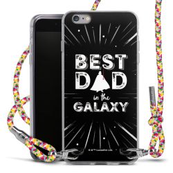 New Carry Case Transparent Stoff colourful/silber