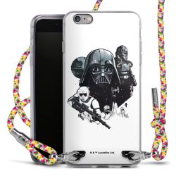 New Carry Case Transparent Stoff colourful/silber