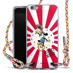 New Carry Case Transparent Stoff colourful/silber