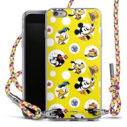 New Carry Case Transparent Stoff colourful/silber