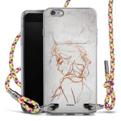 New Carry Case Transparent Stoff colourful/silber