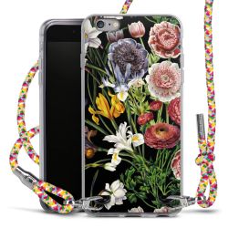 Carry Case Transparent Fabric colourful