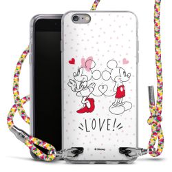 New Carry Case Transparent Stoff colourful/silber