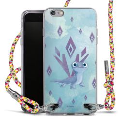 New Carry Case Transparent Stoff colourful/silber