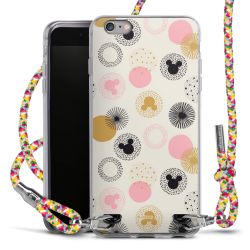 New Carry Case Transparent Stoff colourful/silber