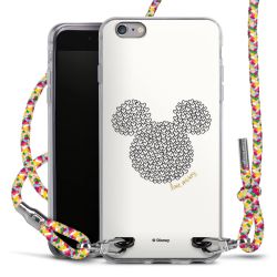 New Carry Case Transparent Stoff colourful/silber