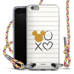 New Carry Case Transparent Stoff colourful/silber