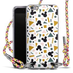 New Carry Case Transparent Stoff colourful/silber