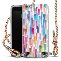 Carry Case Transparent Fabric colourful