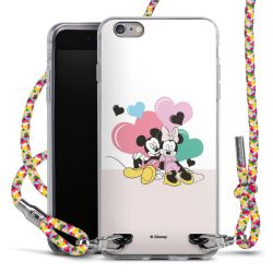 New Carry Case Transparent Stoff colourful/silber