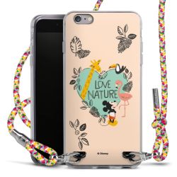 New Carry Case Transparent Stoff colourful/silber