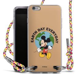 New Carry Case Transparent Stoff colourful/silber