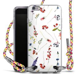 Carry Case Transparent Fabric colourful