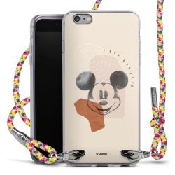 New Carry Case Transparent Stoff colourful/silber