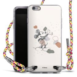 New Carry Case Transparent Stoff colourful/silber