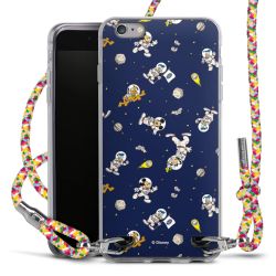 New Carry Case Transparent Stoff colourful/silber