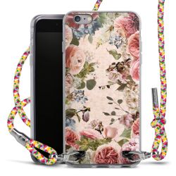 Carry Case Transparent Fabric colourful