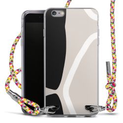 New Carry Case Transparent Stoff colourful/silber