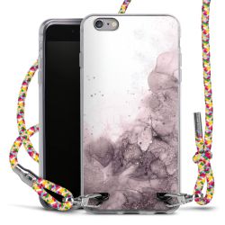 New Carry Case Transparent Stoff colourful/silber