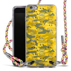 New Carry Case Transparent Stoff colourful/silber