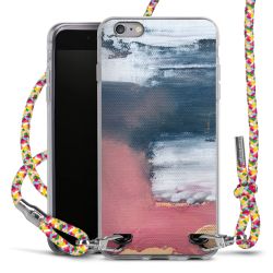 New Carry Case Transparent Stoff colourful/silber