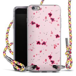 New Carry Case Transparent Stoff colourful/silber