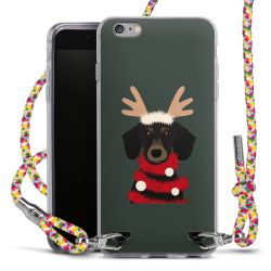 New Carry Case Transparent Stoff colourful/silber