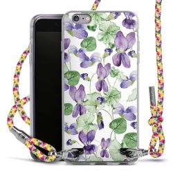 Carry Case Transparent Fabric colourful