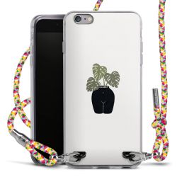 New Carry Case Transparent Stoff colourful/silber