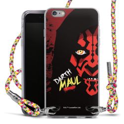 New Carry Case Transparent Stoff colourful/silber