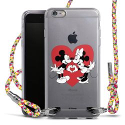 New Carry Case Transparent Stoff colourful/silber