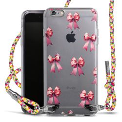 New Carry Case Transparent Stoff colourful/silber