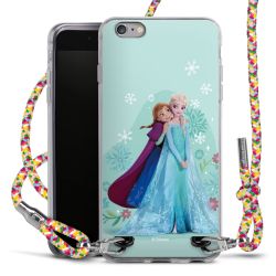 New Carry Case Transparent Stoff colourful/silber