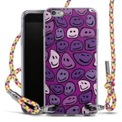 New Carry Case Transparent Stoff colourful/silber